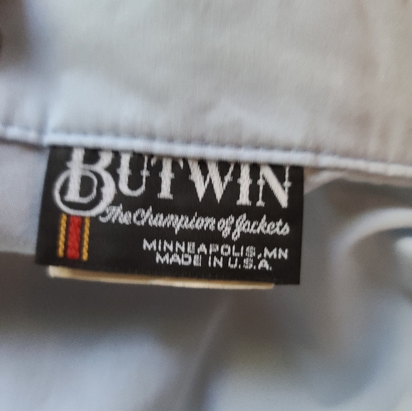 Vintage baby blue 💙 windbreaker by Butwin szXL - Picture 2 of 6